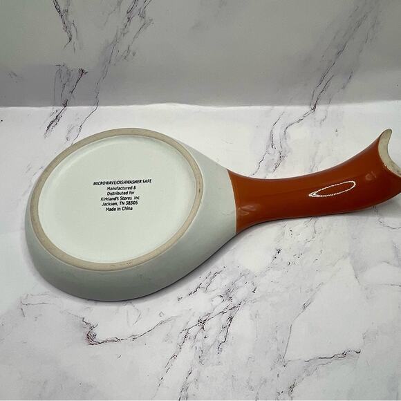 NWOT Pumpkin Spice & Everything Nice ceramic spoon rest - Picture 4 of 5